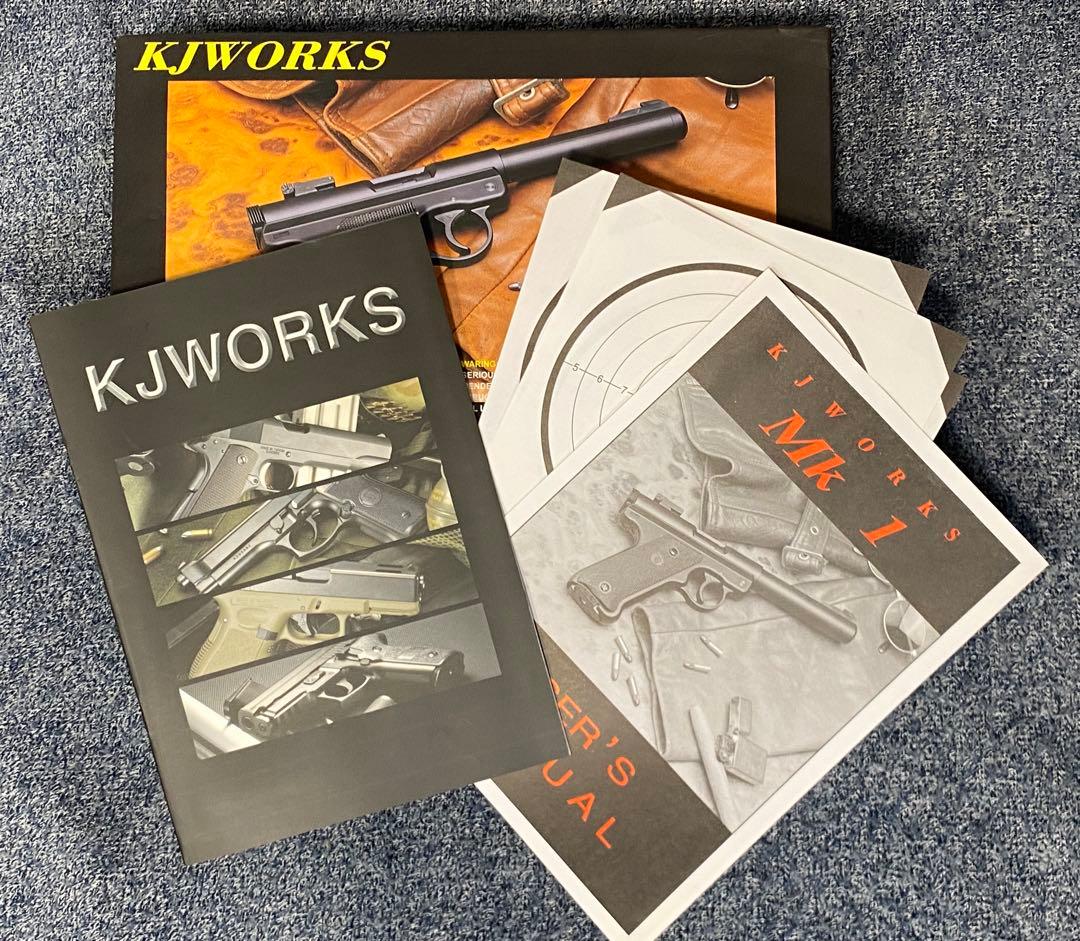 KJ WORKS スタームルガー Mk-1 ガスガン デッドストック新品！