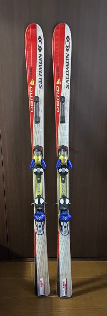 SALOMON DEMO スキー板ビンディング付き