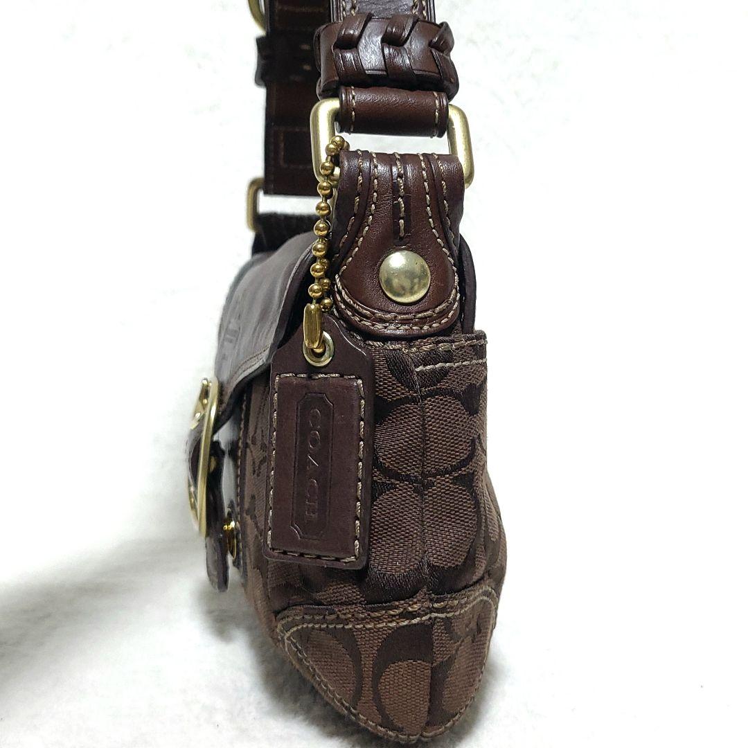 COACH　ワンショルダーバッグ ソーホー シグネチャー ブリーカー 11441