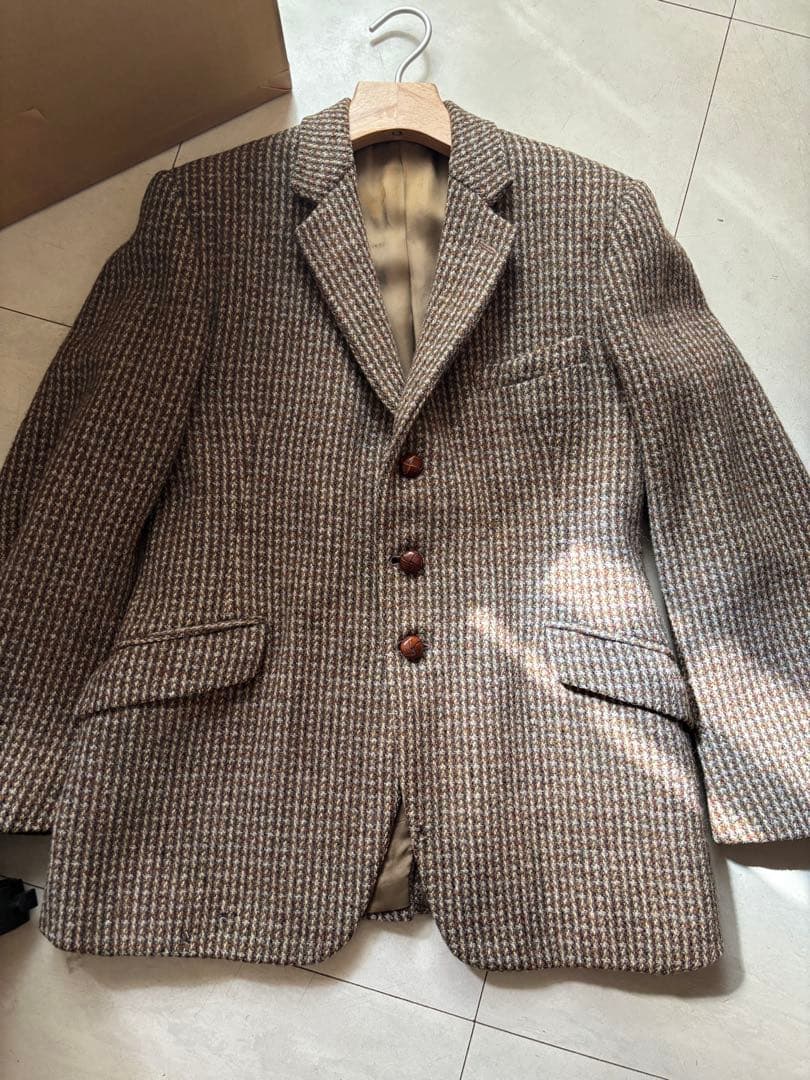 【希少】60’s ハリスツイードジャケット 英国製