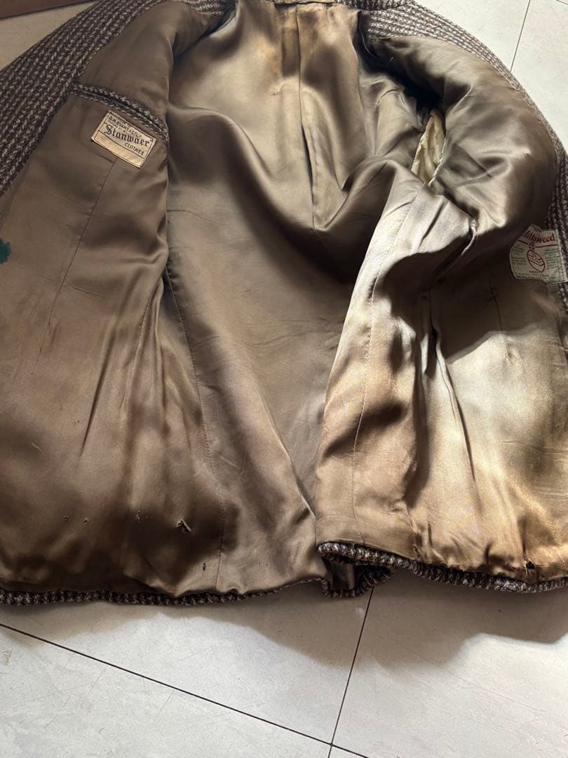 【希少】60’s ハリスツイードジャケット 英国製