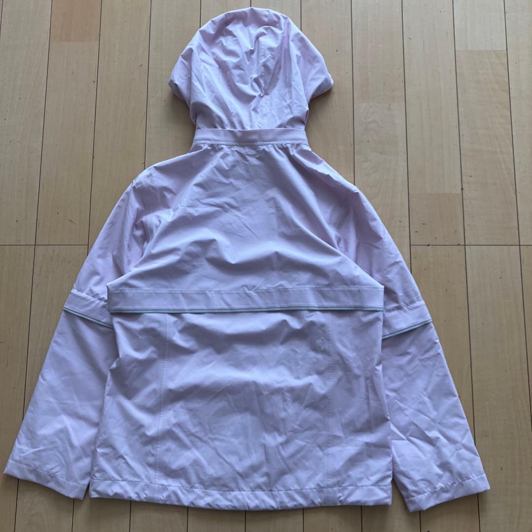 BURBERRYGOLFバーバリーゴルフ　セットアップ　レインウェア　ピンク　L