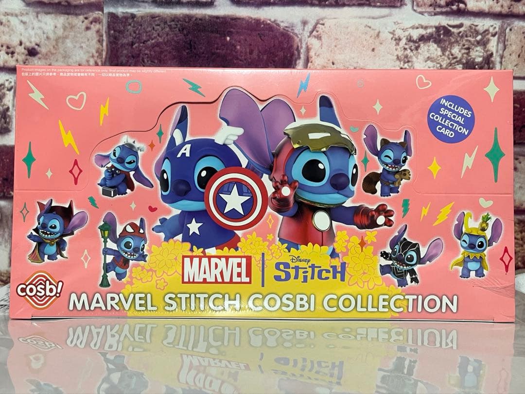 cosbi MARVEL×STITCH BOX 未開封 シュリンク付 公式正規品