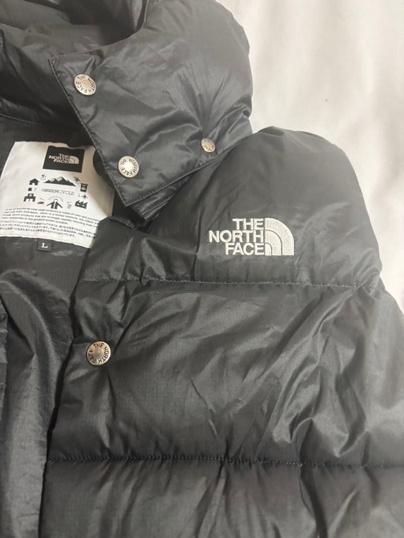 THE NORTH FACE フード付きダウンベスト L 極美品　黒　ブラック