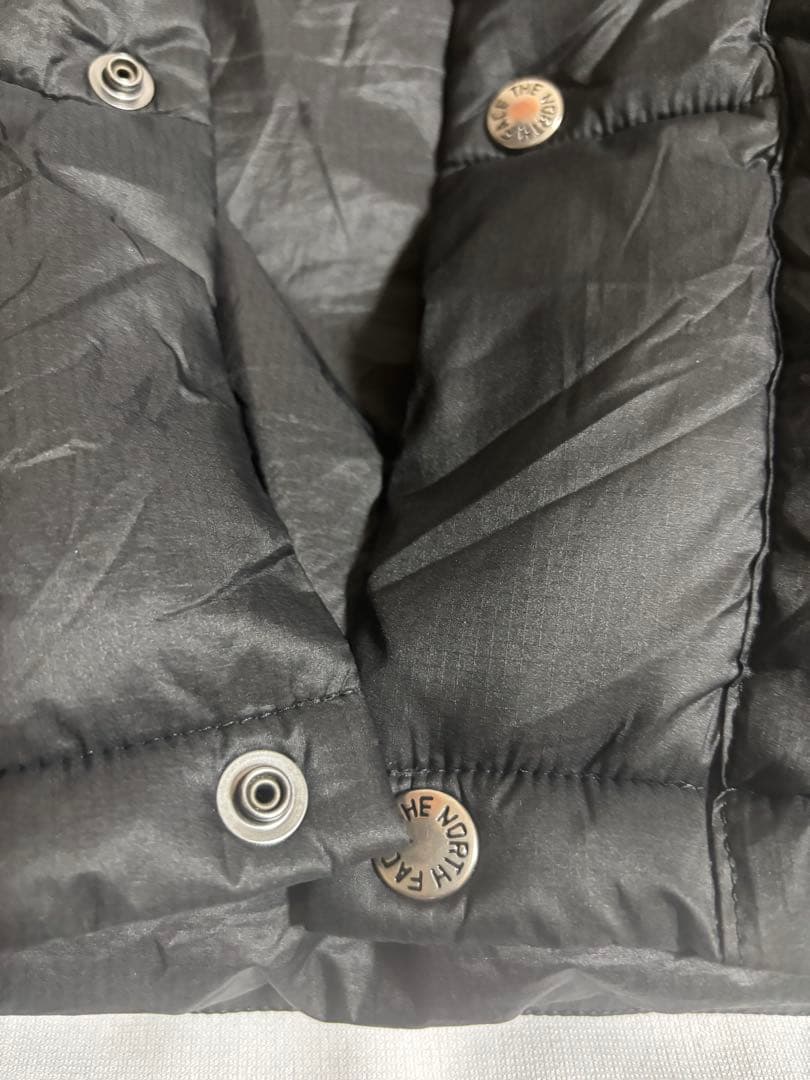 THE NORTH FACE フード付きダウンベスト L 極美品　黒　ブラック