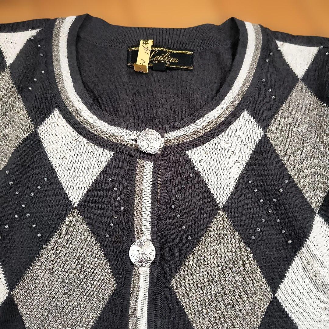 レリアン　　ビーズ装飾付きダイヤモンドアンサンブル13号