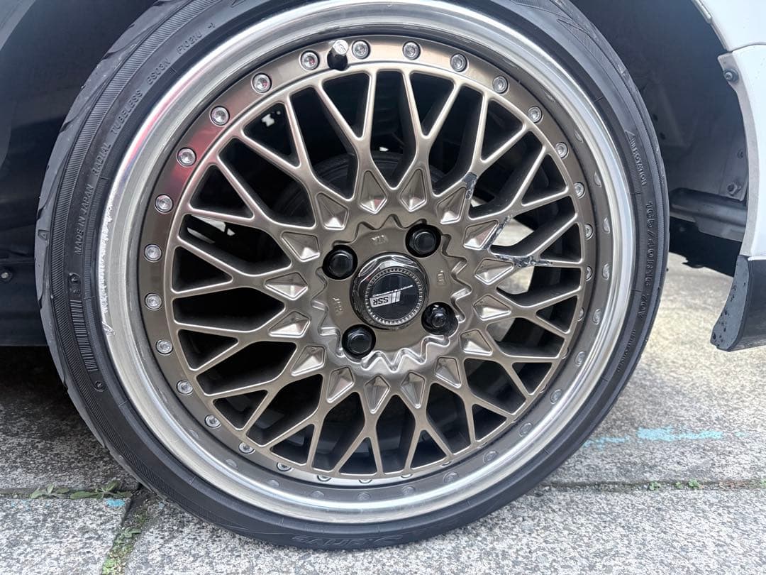 SSR professor meshブロンズゴールド16インチ　ロックナット付き