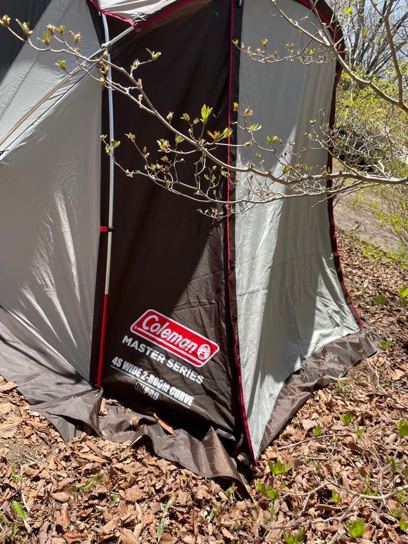コールマン マスターシリーズ 4Sワイド2ルームカーブ　2回使用　値下げ