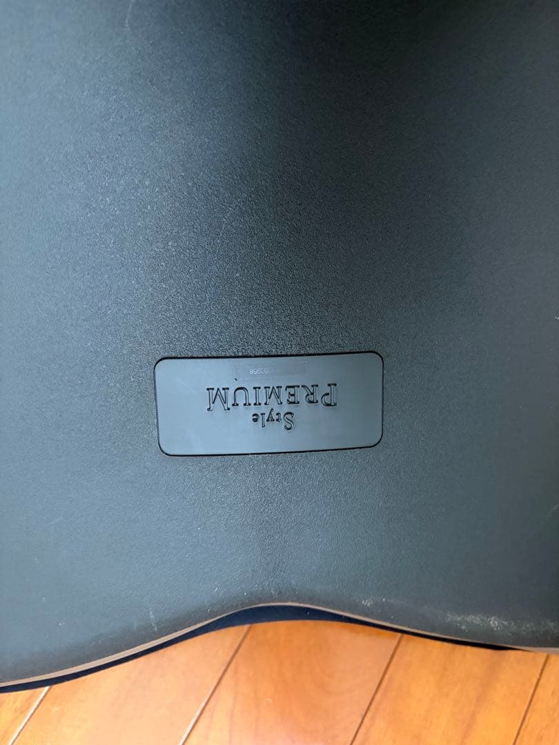 MTG スタイルプレミアム ブラック バタフライ型 姿勢矯正クッション