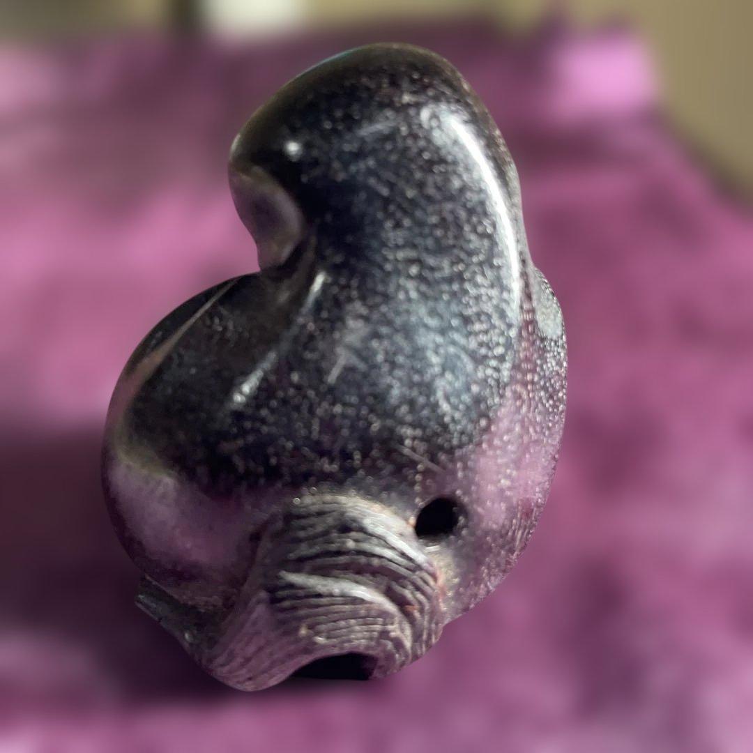 根付　　木彫り　古道具　在銘　時代　骨董