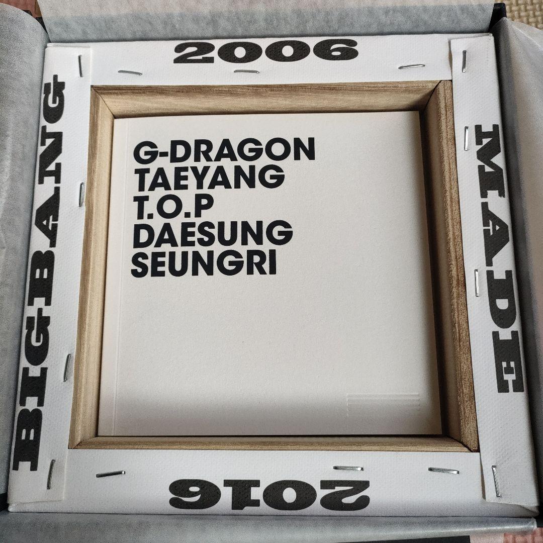 BIGBANG MADE THE FULL ALBUM 韓国盤CD 初回盤 木枠