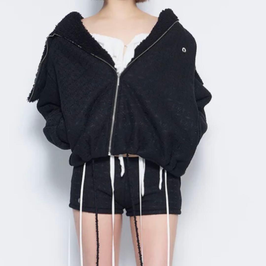 パンツ S ring biker shorts lace black