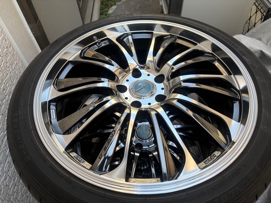 ユタカページレオニス グレイラβ20インチ8.5j p114.3 in35