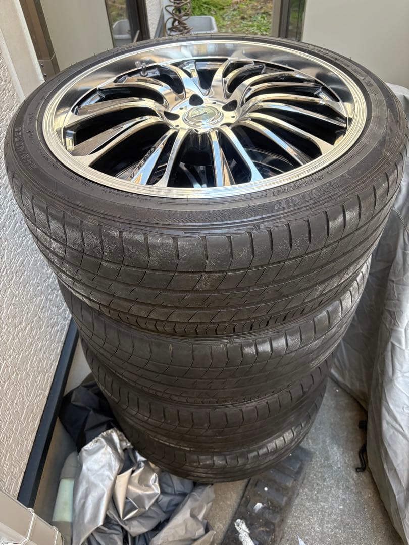 ユタカページレオニス グレイラβ20インチ8.5j p114.3 in35