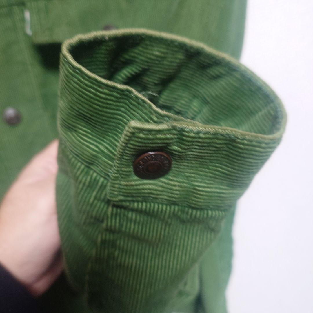 わたしん　リーバイス levi's グリーン コーデュロイ ジャケット