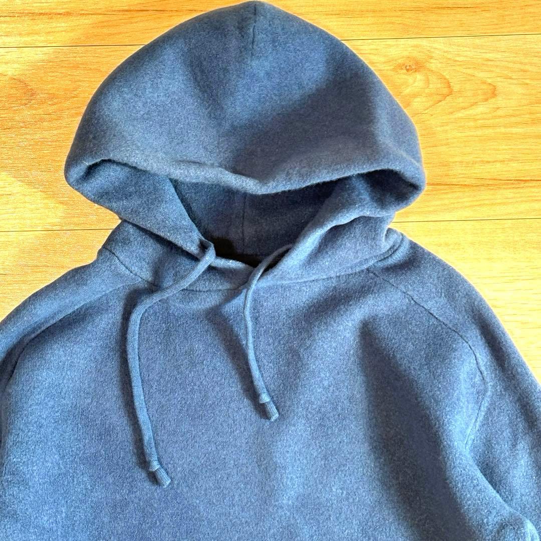 BATONER フリースウールパーカー ネイビー サイズ2