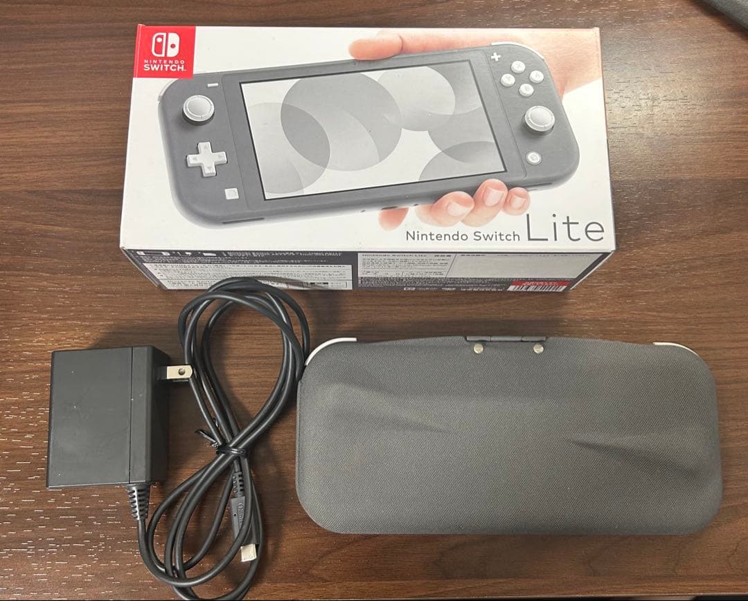 Nintendo Switch Lite グレー 本体 付属品付き