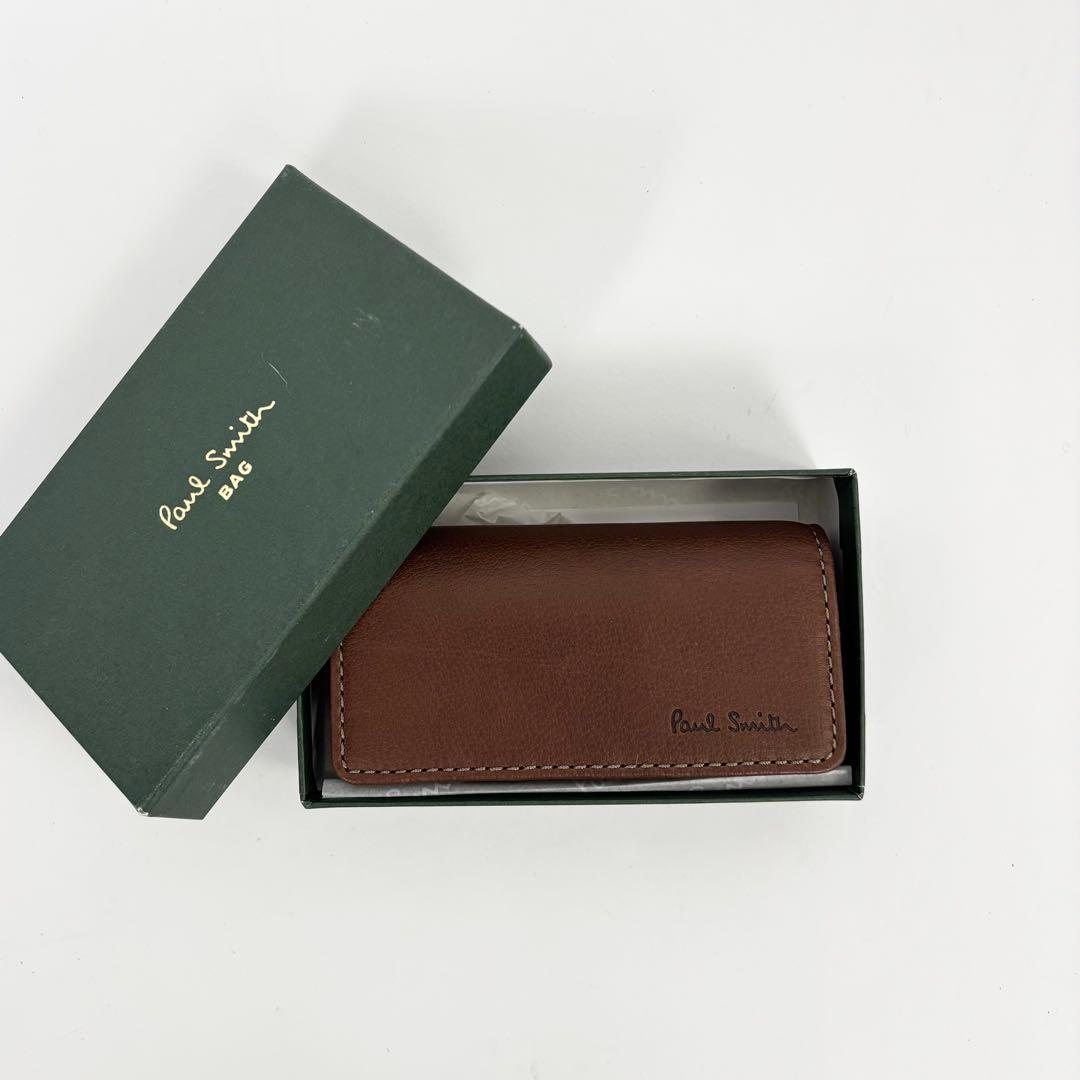 新品！Paul Smith ポールスミス バッファローレザー 4連 キーケース