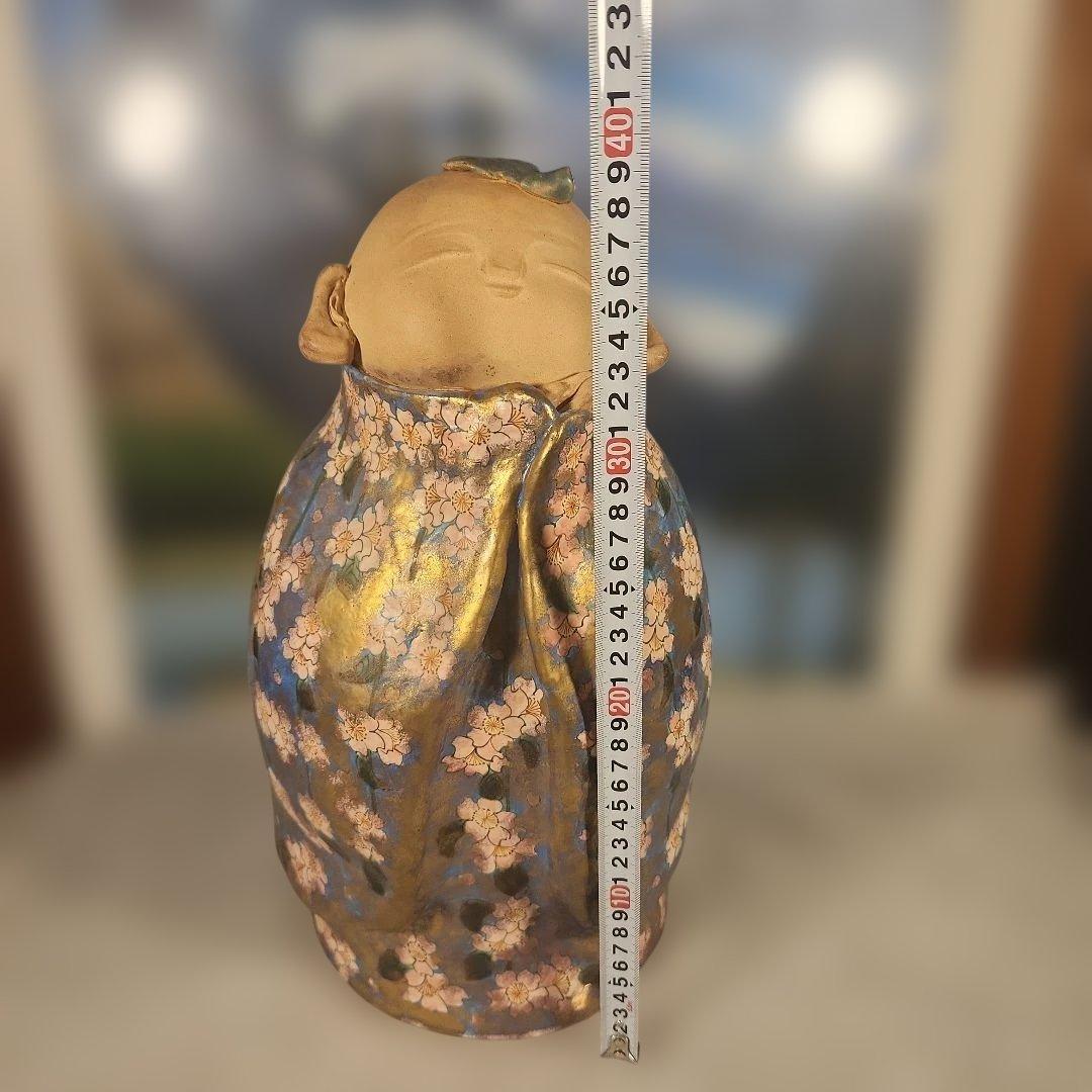 H*i様 かやごもり窯？　童子　大型作品　高さ約39cm