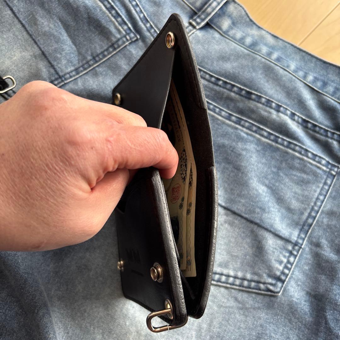 トラッカーウォレット　ショート　コンチョ　まる　フォロー割適用