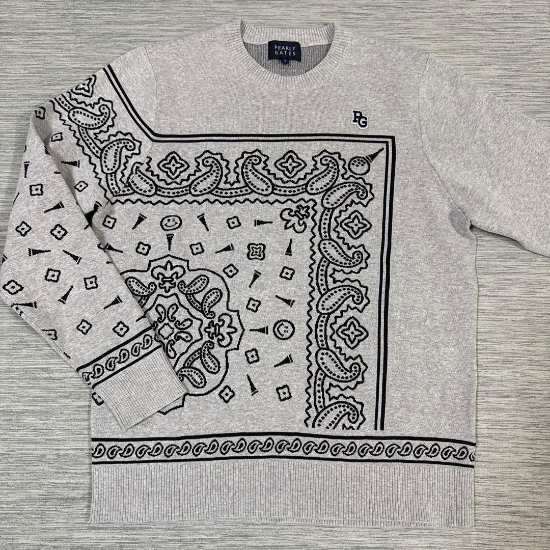 美品　PEARLY GATES パーリーゲイツ　ゴルフセーター