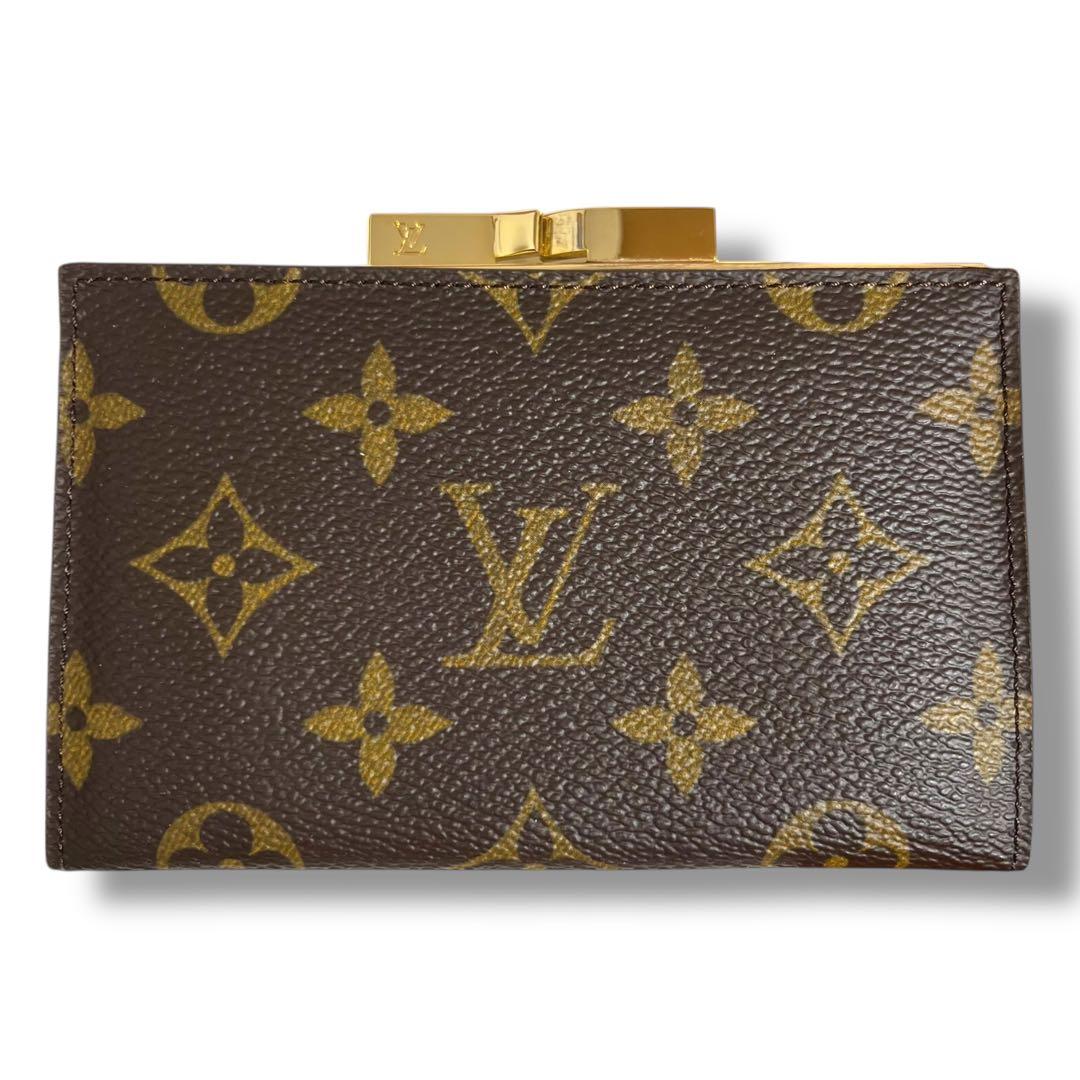 希少　ルイヴィトン　モノグラム　がま口財布　ケース　小銭入れ　USA限定