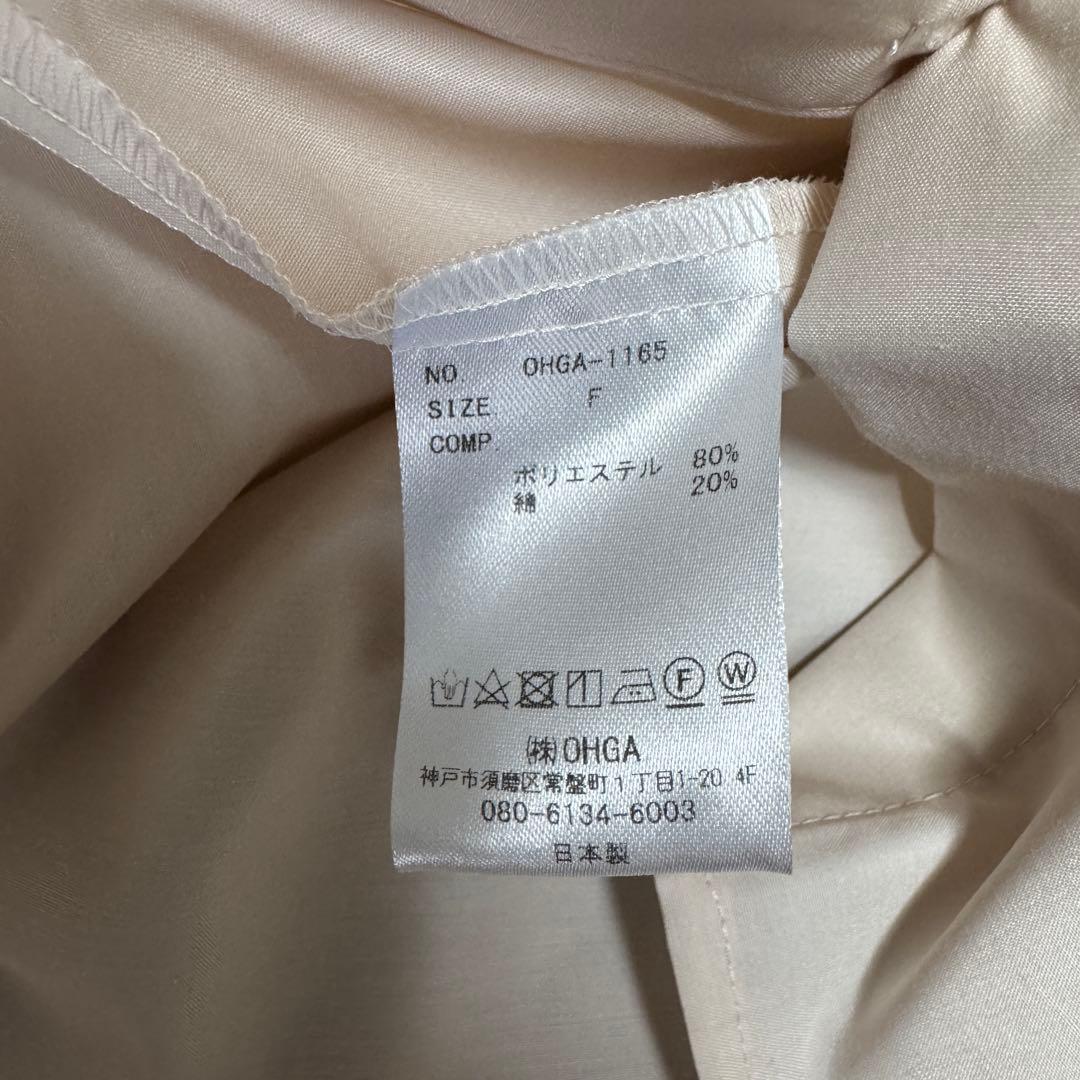 オーガ OHGA ケープブラウス