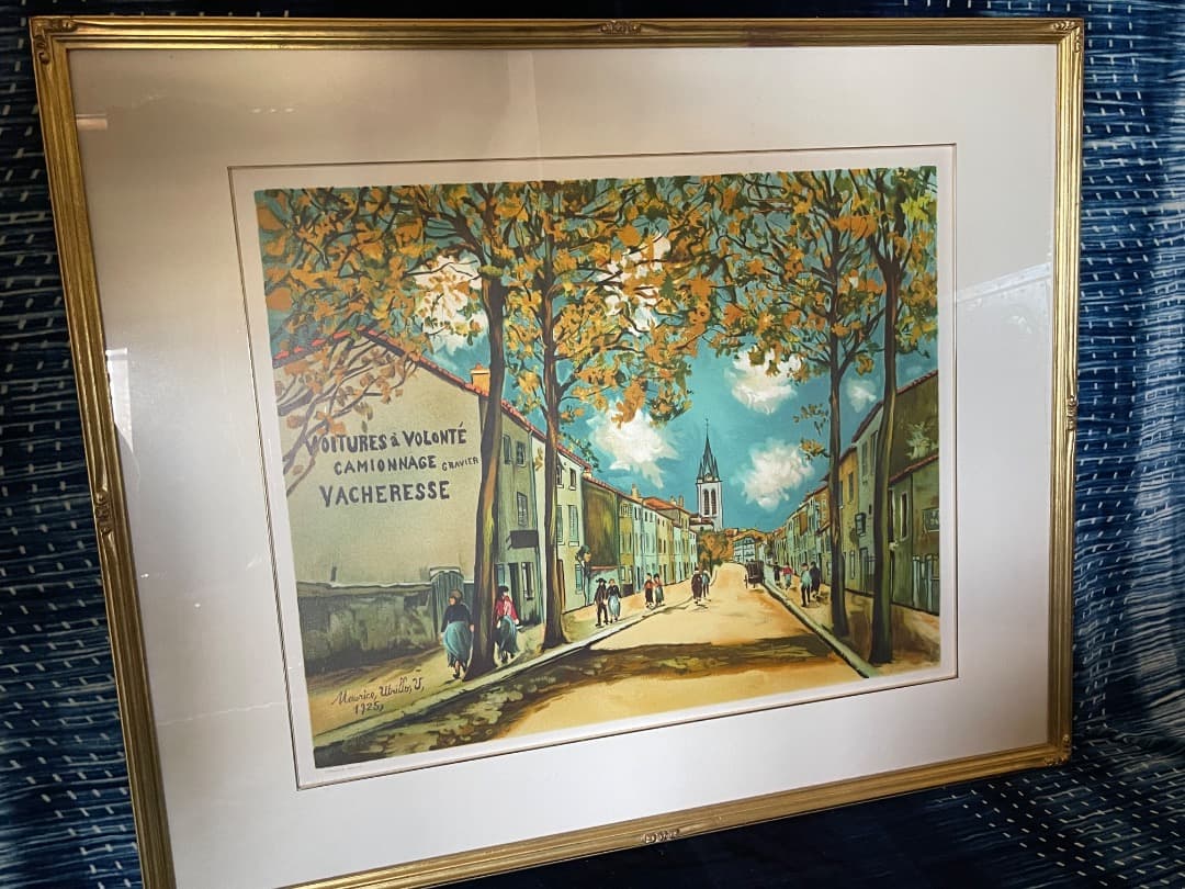 モーリス・ユトリロ（リトグラフ）