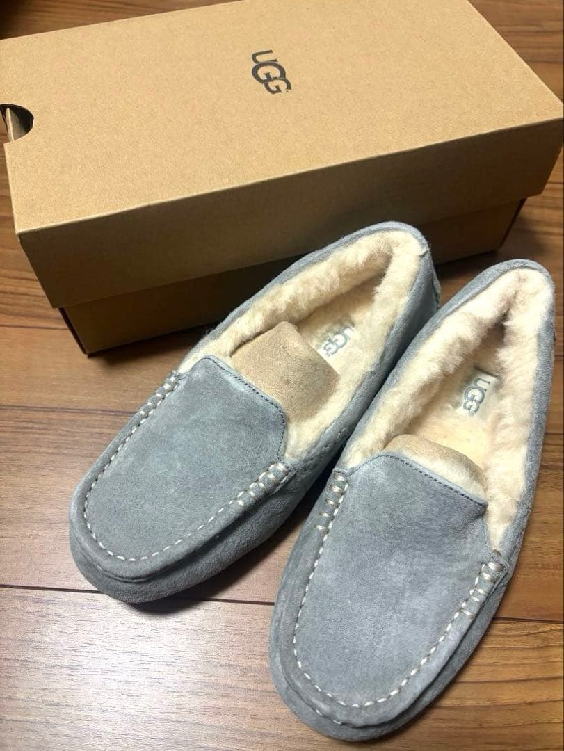 【新品】UGG 人気定番ANSLEY モカシン US5 22cm