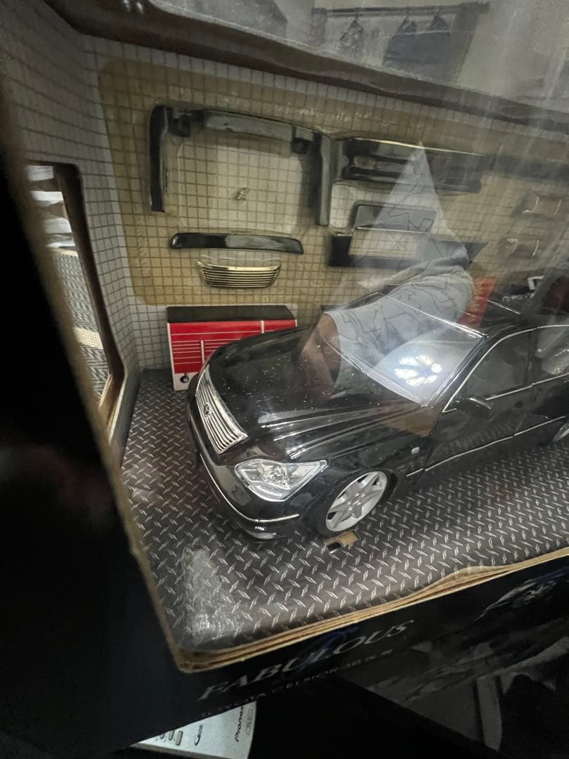 は*む様 FABULOUS トヨタ セルシオ 30型 ミニカー