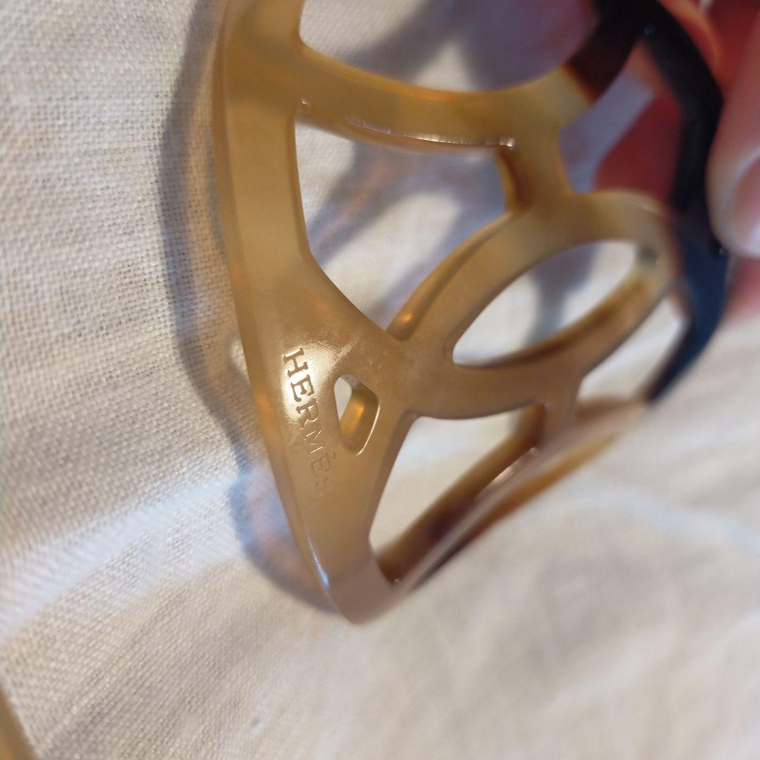 エルメス(Hermes) バッファローホーン髪留め