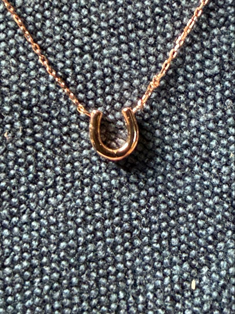 【期間限定販売品】　4℃ ホースシューモチーフ ネックレス