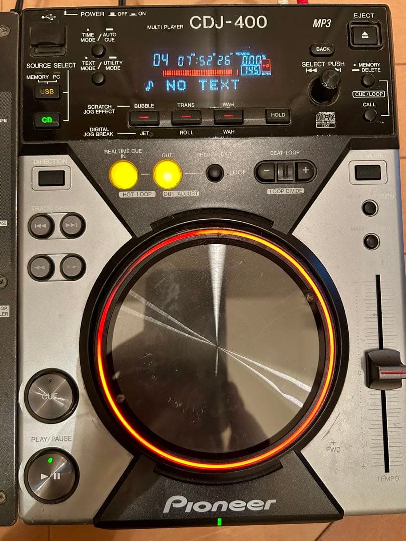 DJセット　パイオニア 400 セット　値下げ交渉の末