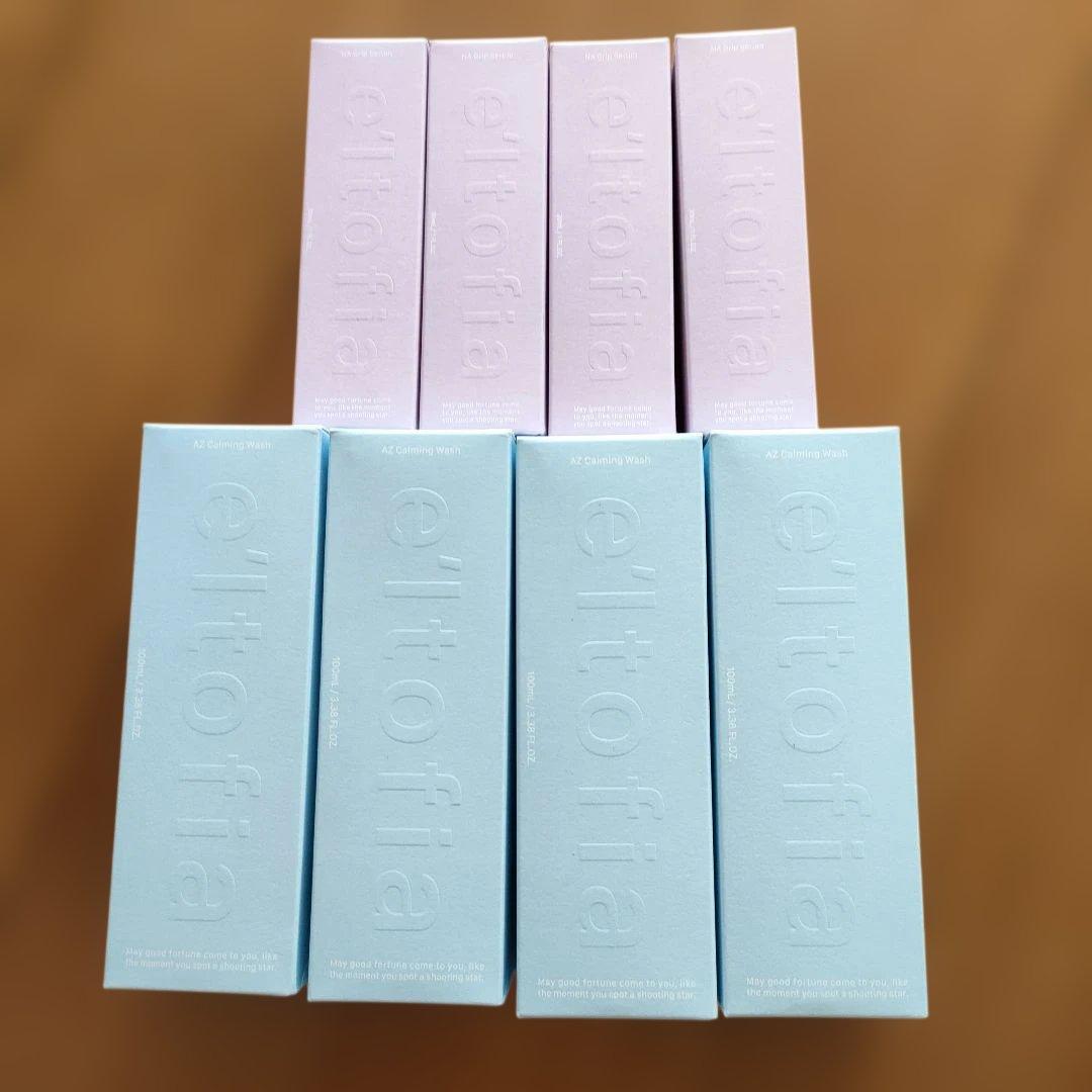 エルトフィア　クレンジング100g✖4本美容液30g✖4本の８本セット
