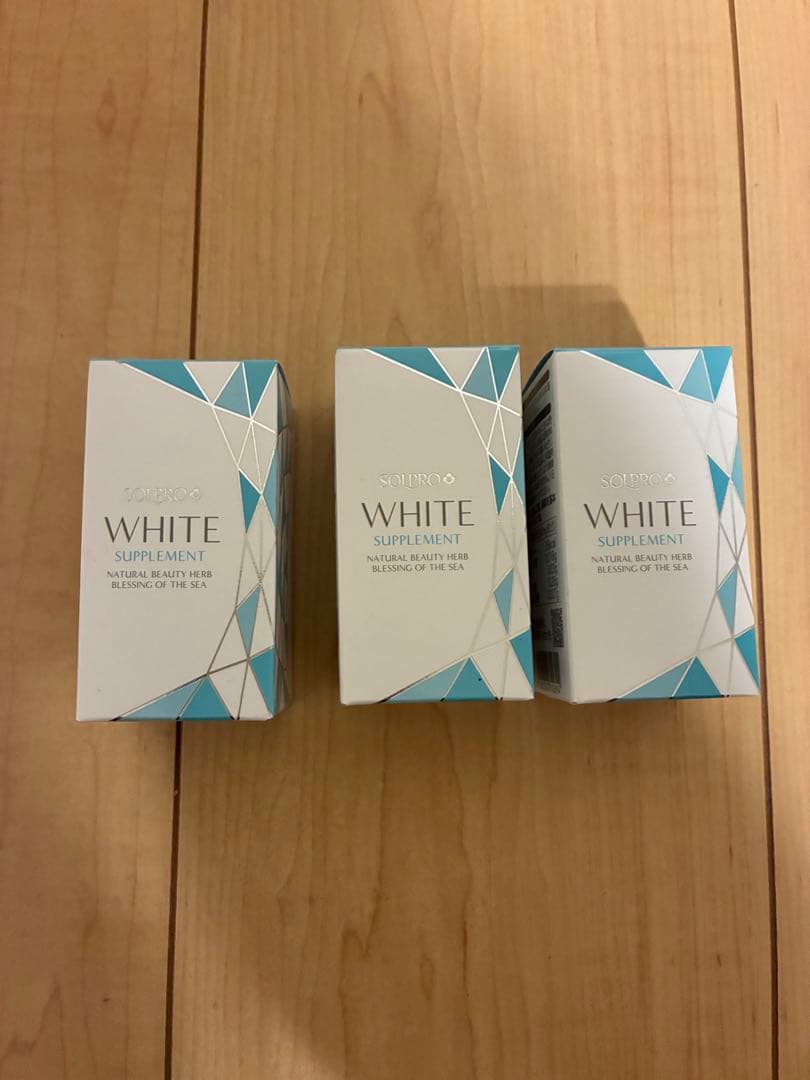SOLPRO WHITE ソルプロプリュスホワイト　飲む日焼け止め3箱