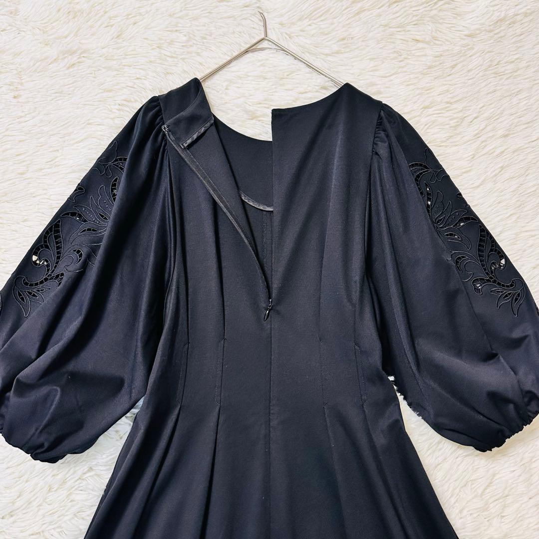 Sin⭐︎M 未使用級 ANAYI 23SS モクロディ刺繍袖ワンピース