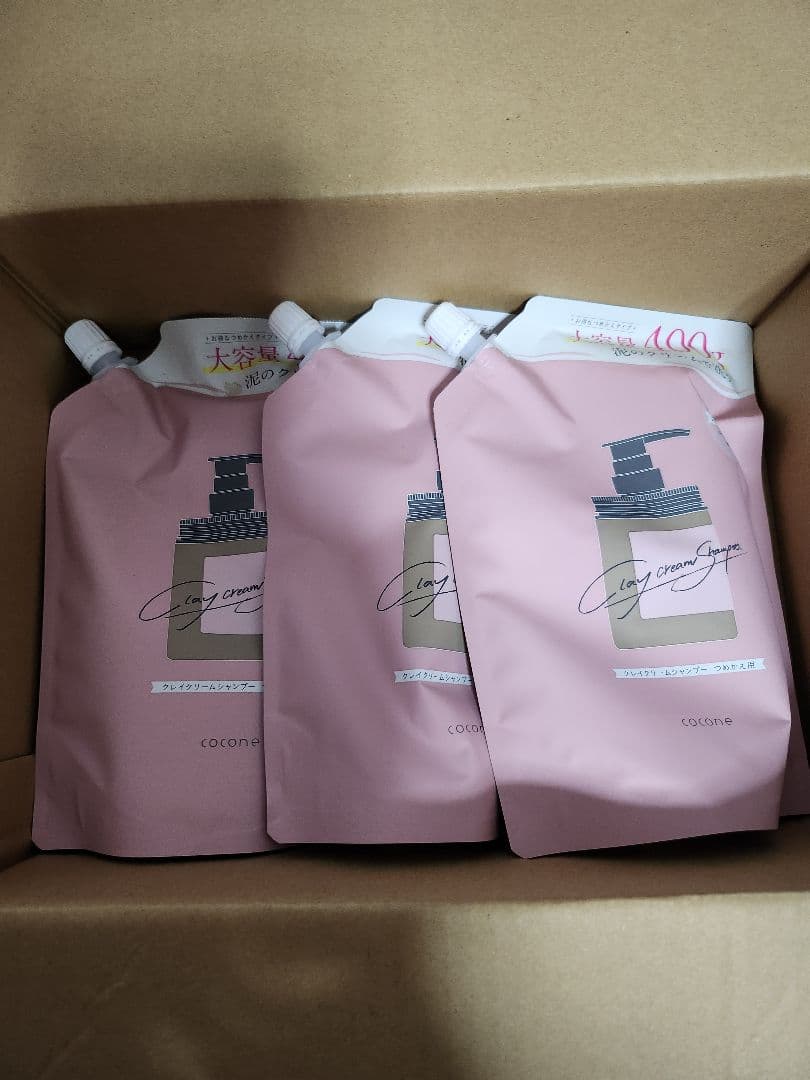 cocone クリームシャンプー 400g 詰め替え用