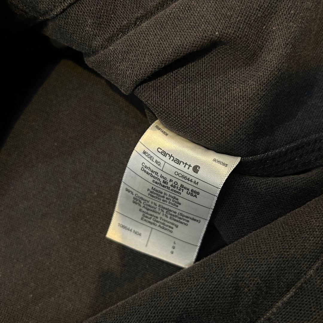 Aged加工 Carhartt カーハート チョアコート ジャケット L 黒