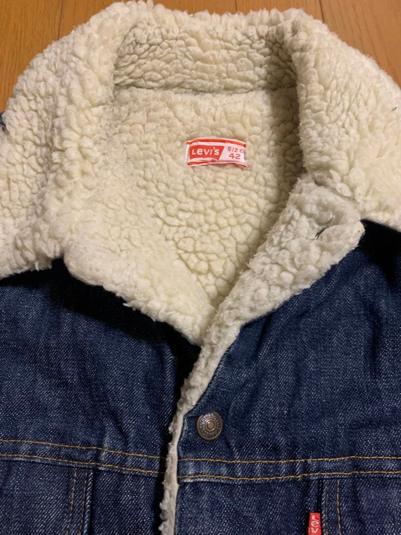 70’s Levi’s リーバイス 71605-0217 デニムボアジャケット