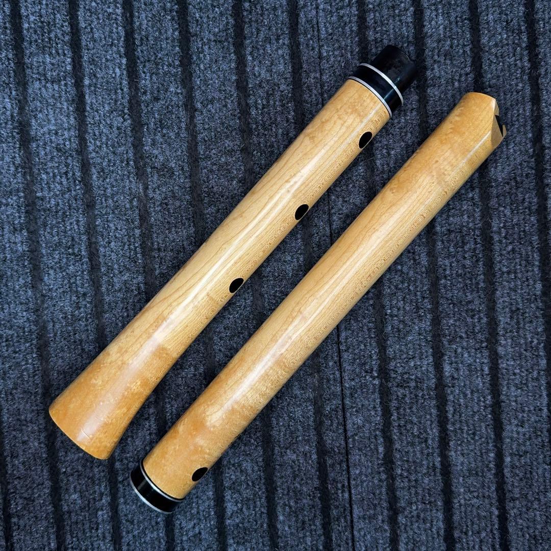 尺八 ワダ楽器 みさと尺八(楓) 1尺８寸(D管)