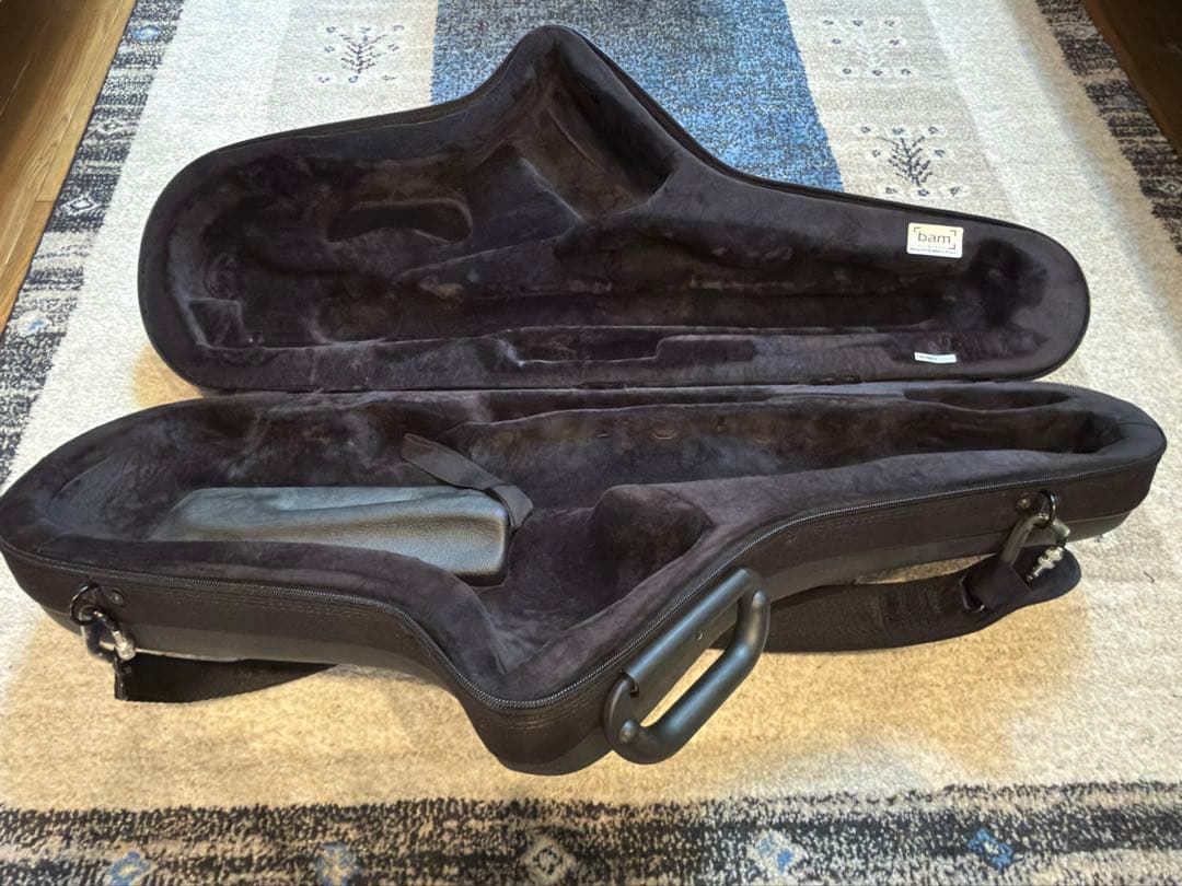 BAMテナーサックスソフトパックケース　グレー