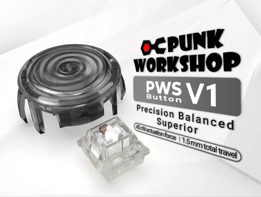 punkworkshop 新v1ボタン24㎜×13個　30㎜×1個セット