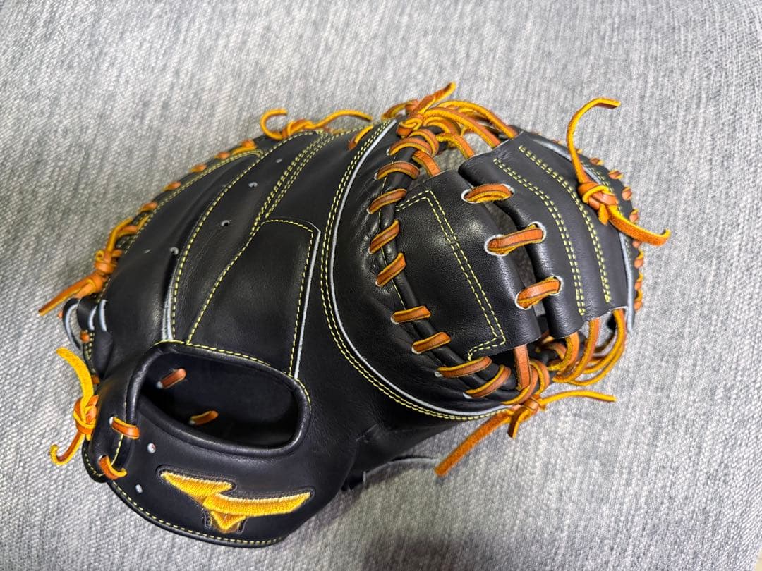 軟式用【ミズノプロ】號SAKEBI【捕手用／B-D型】型付け済み