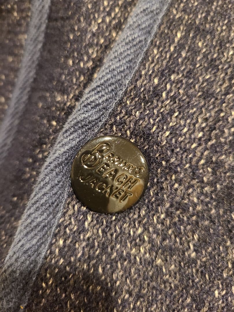 BROWN'S BEACH JACKET ネイビー カバーオール