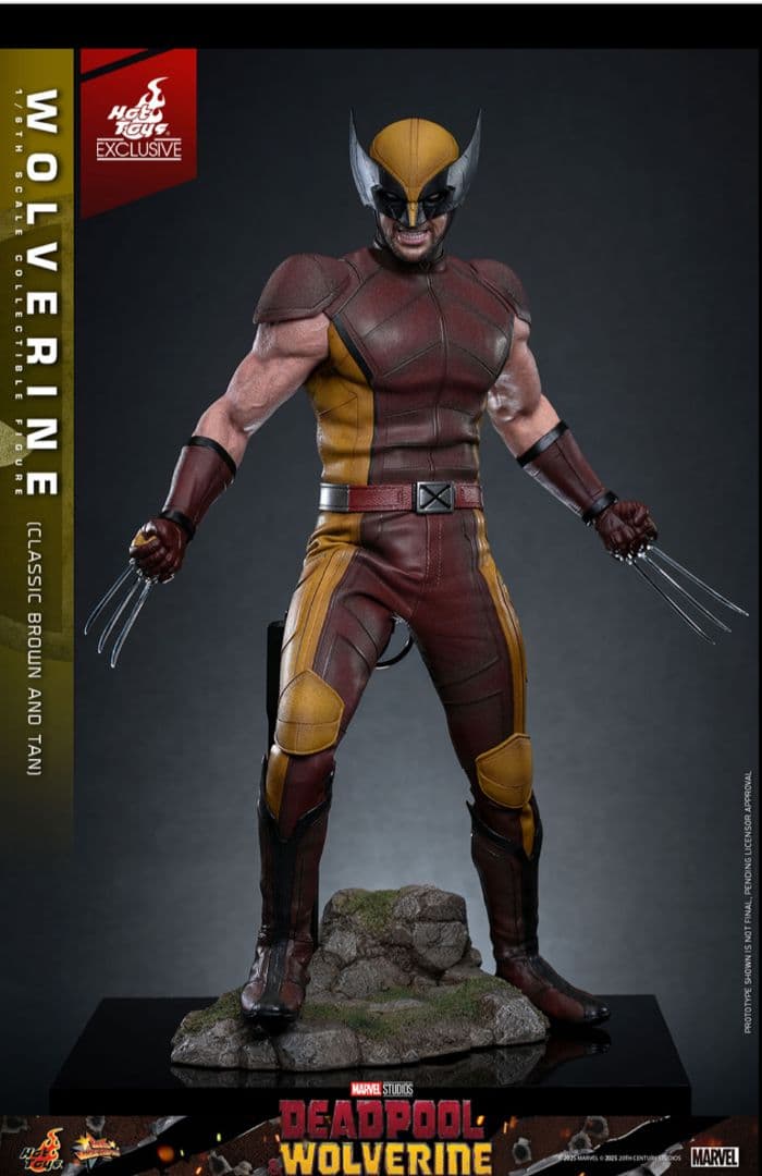 クリスマスSAIL ホットトイズ　ウルヴァリン　ブラウンスーツ版