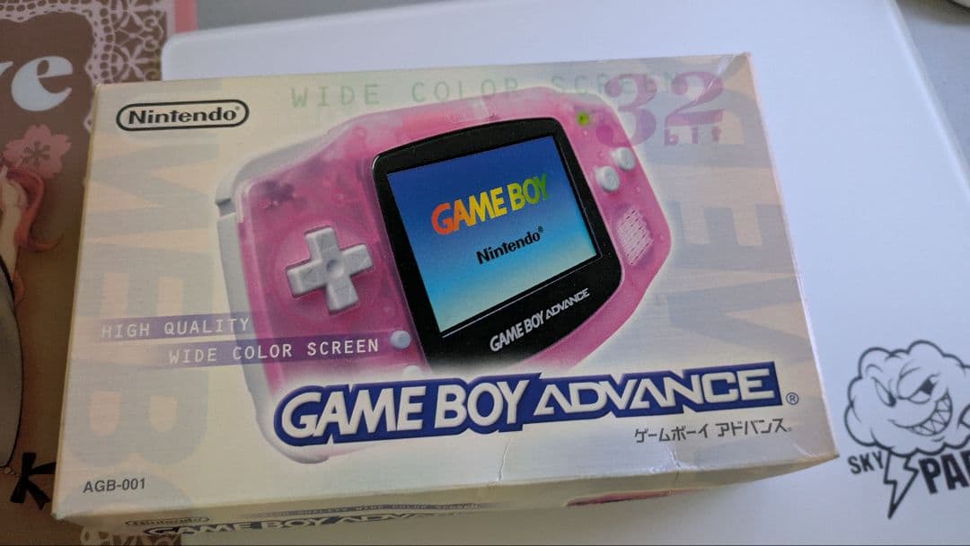 GAMEBOYAdvance ミルキーピンク