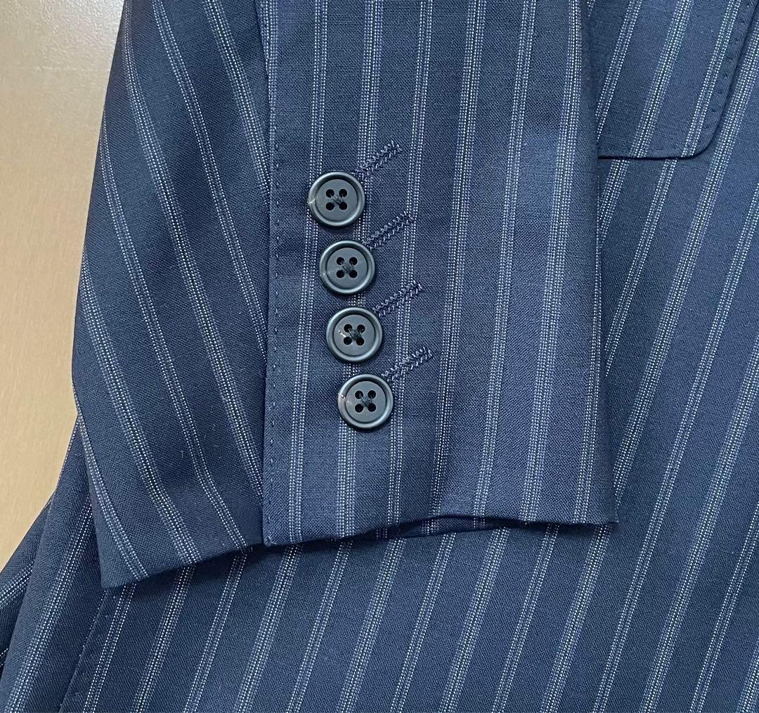 ポールスミス メンズ スーツ XL ネイビー ストライプ Paul Smith