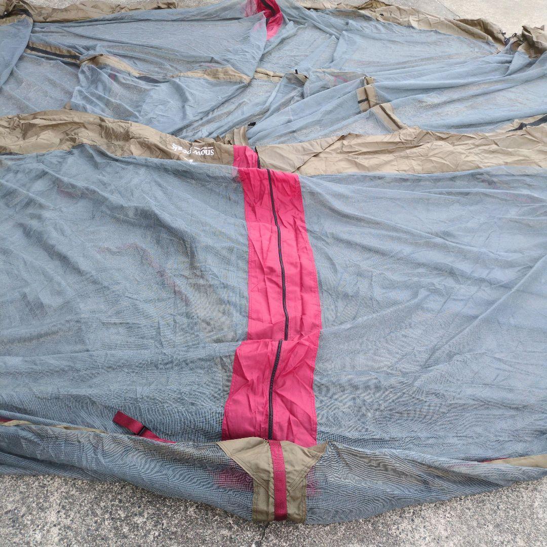 【美品】 peak TP-402 タープスクリーンレクタM フルメッシュ