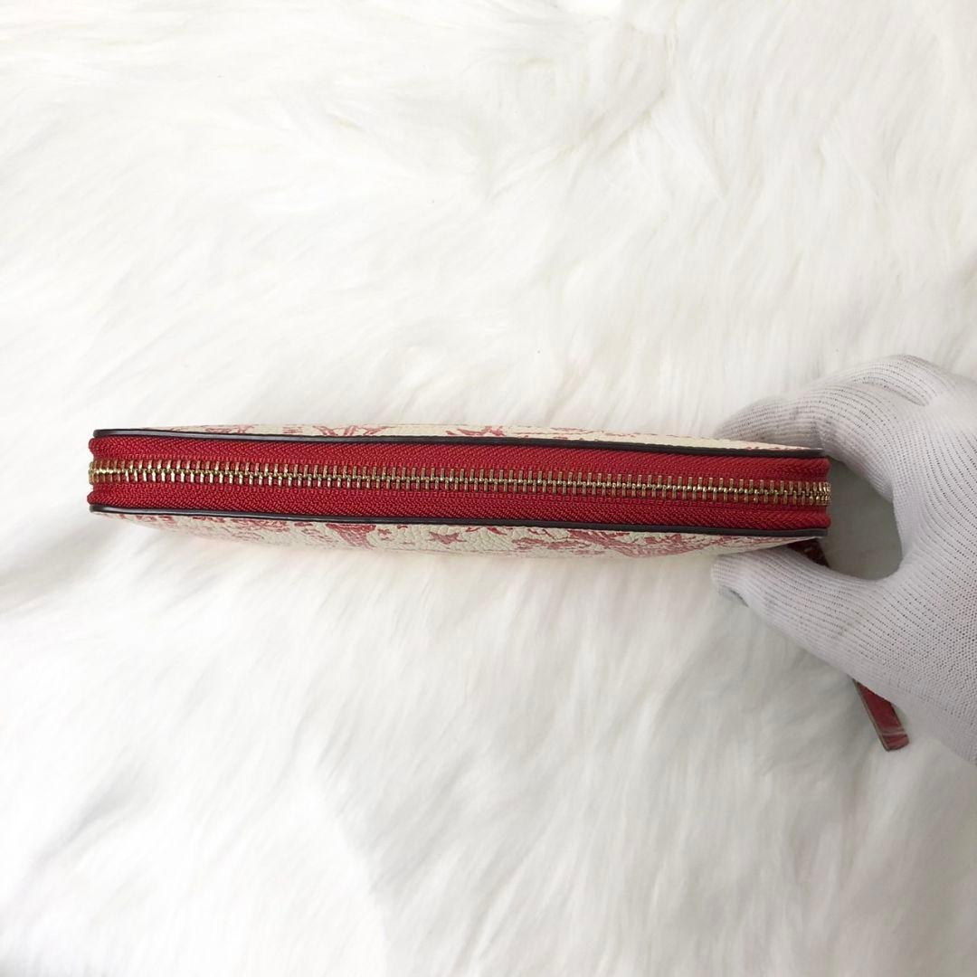 【レア美品】トリーバーチ 長財布 ペリー プリンテッド ジップ コンチネンタル