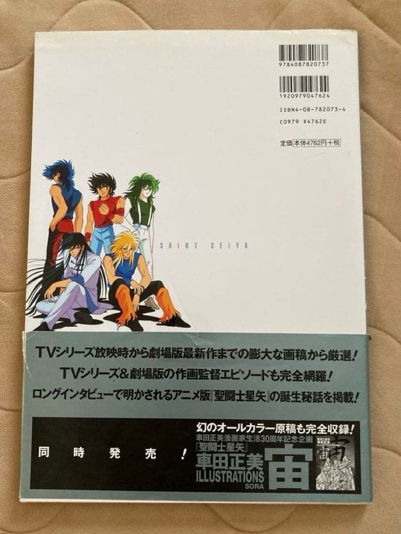 聖闘士星矢 荒木伸吾&姫野美智 illustrations 光 イラスト集 画集